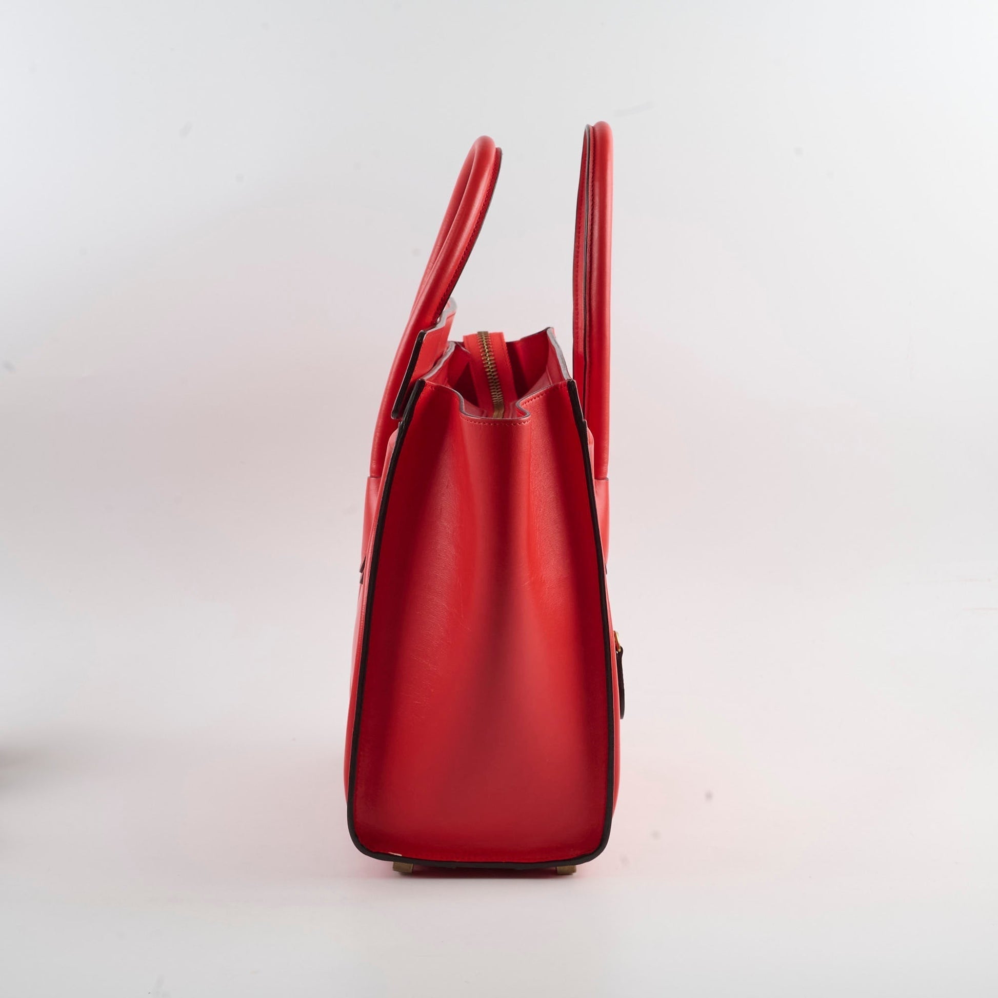 Luxury Luggage Micro Handbag Red Travel Bag