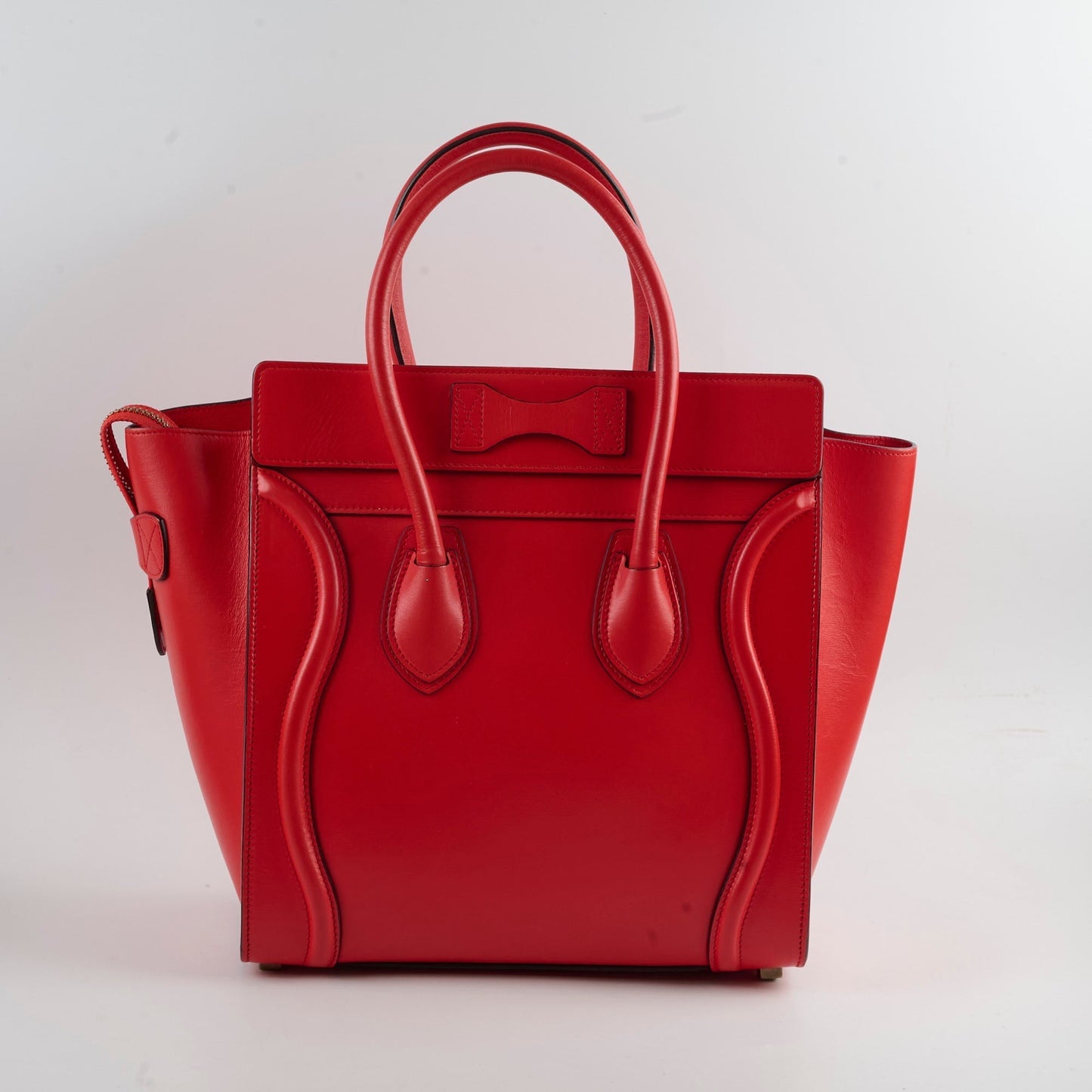 Luxury Luggage Micro Handbag Red Travel Bag
