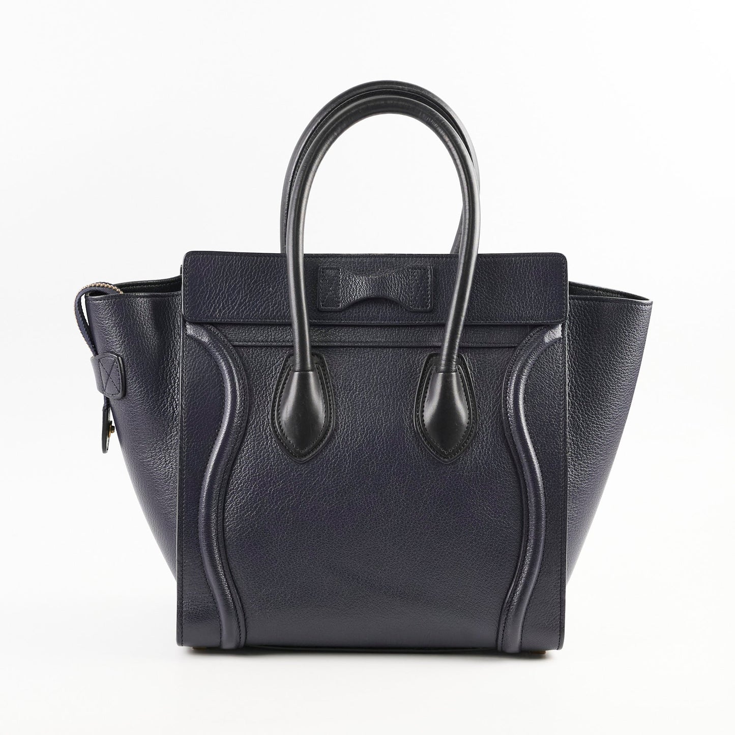 Luxury Micro Luggage Navy Handbag Travel Bag