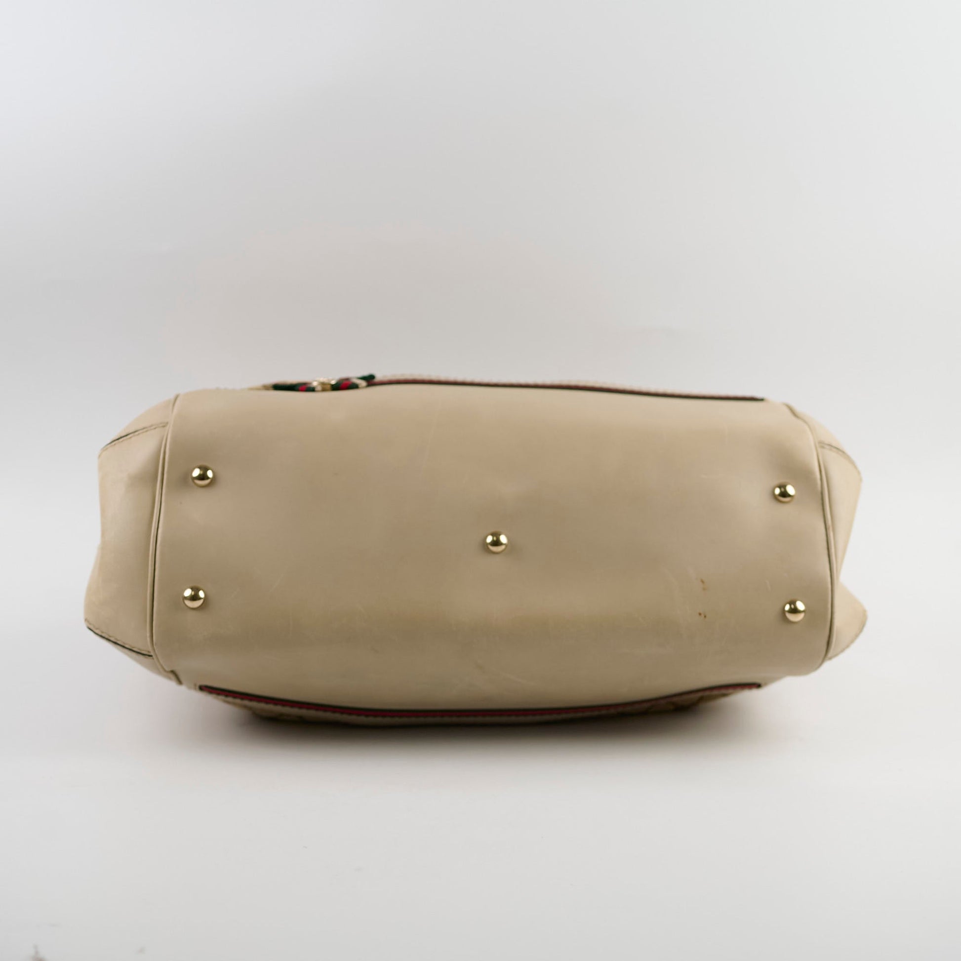 Gucci Tote Bag Canvas Beige