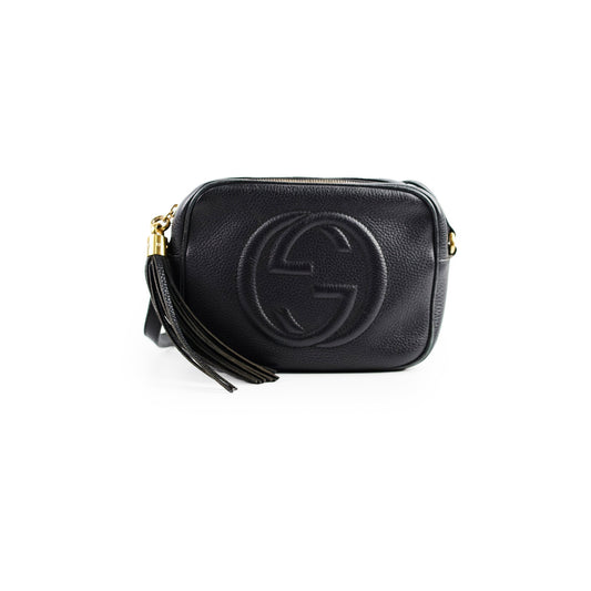 Gucci Soho Disco Crossbody Bag Black 5