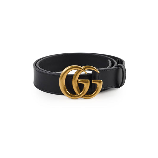 Gucci Marmont Belt Size Handbag Black Accessory Size 80