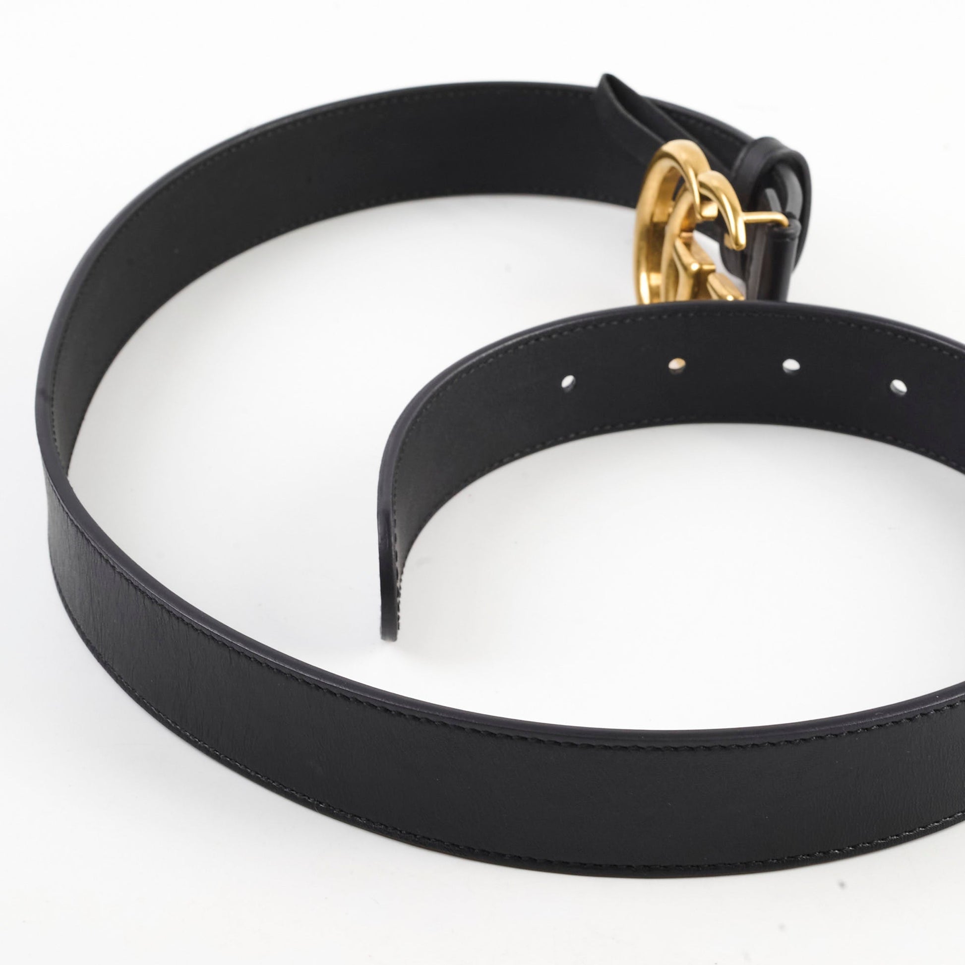 Gucci Marmont Belt Size Handbag Black Accessory Size 80
