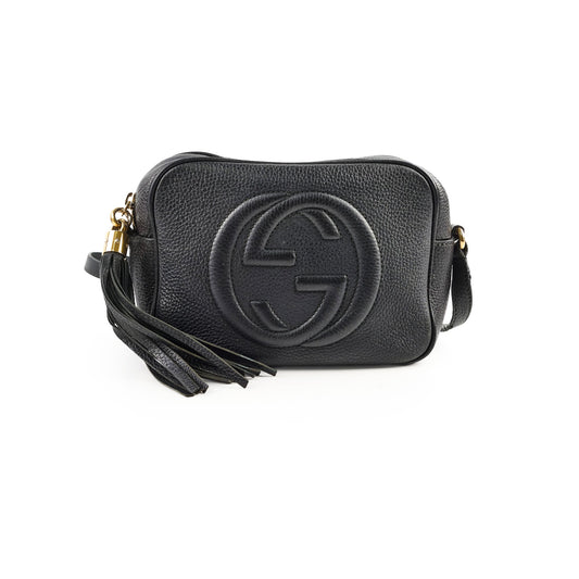 Gucci Soho Disco Crossbody Black Crossbody Bag 3