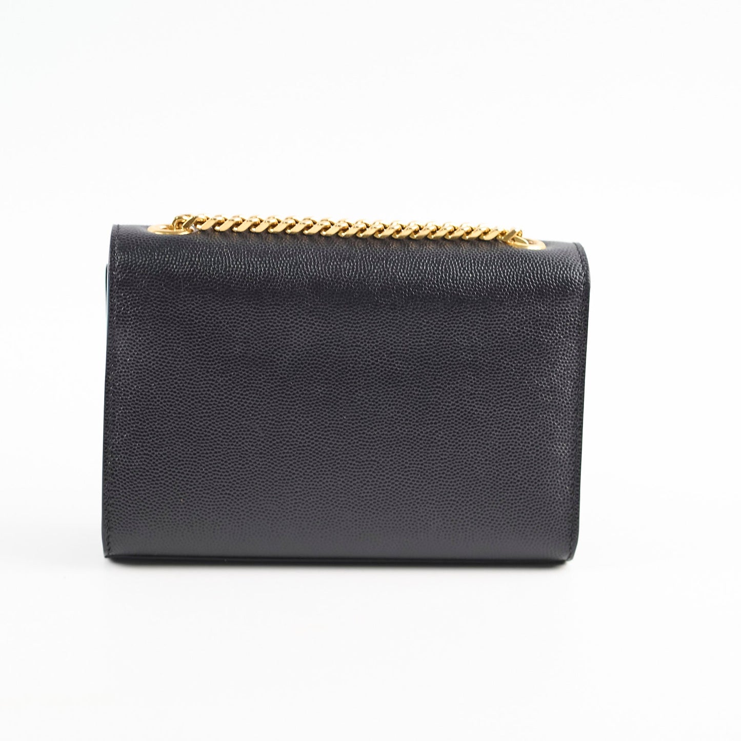 YSL Saint Laurent Kate Grain Crossbody Bag Black Small