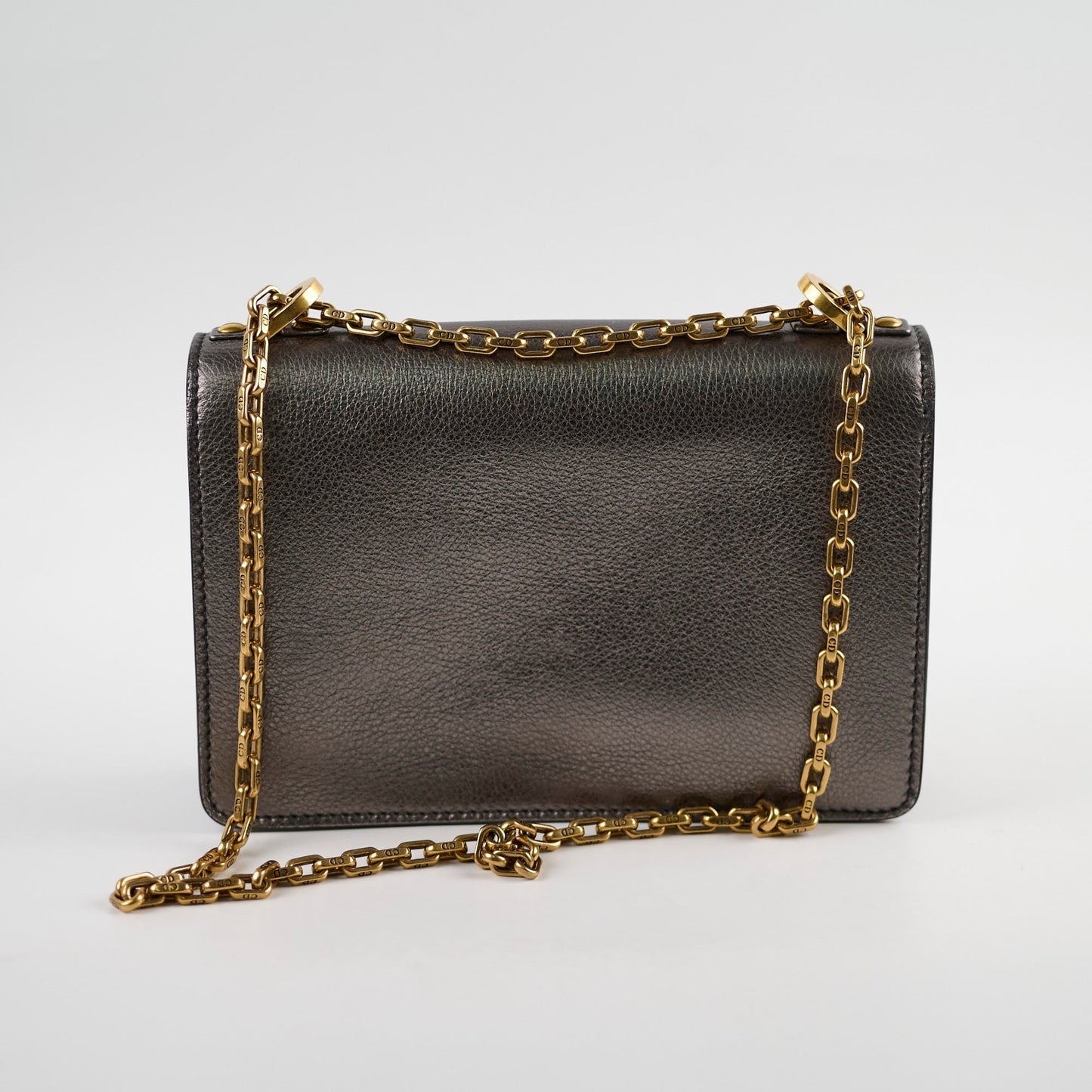 Dior Christian A Bag Metallic Flap Shoulder Bag