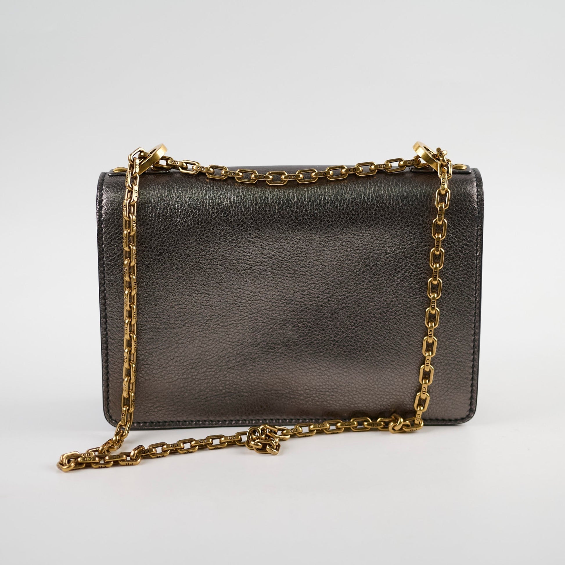 Dior Christian A Bag Metallic Flap Shoulder Bag