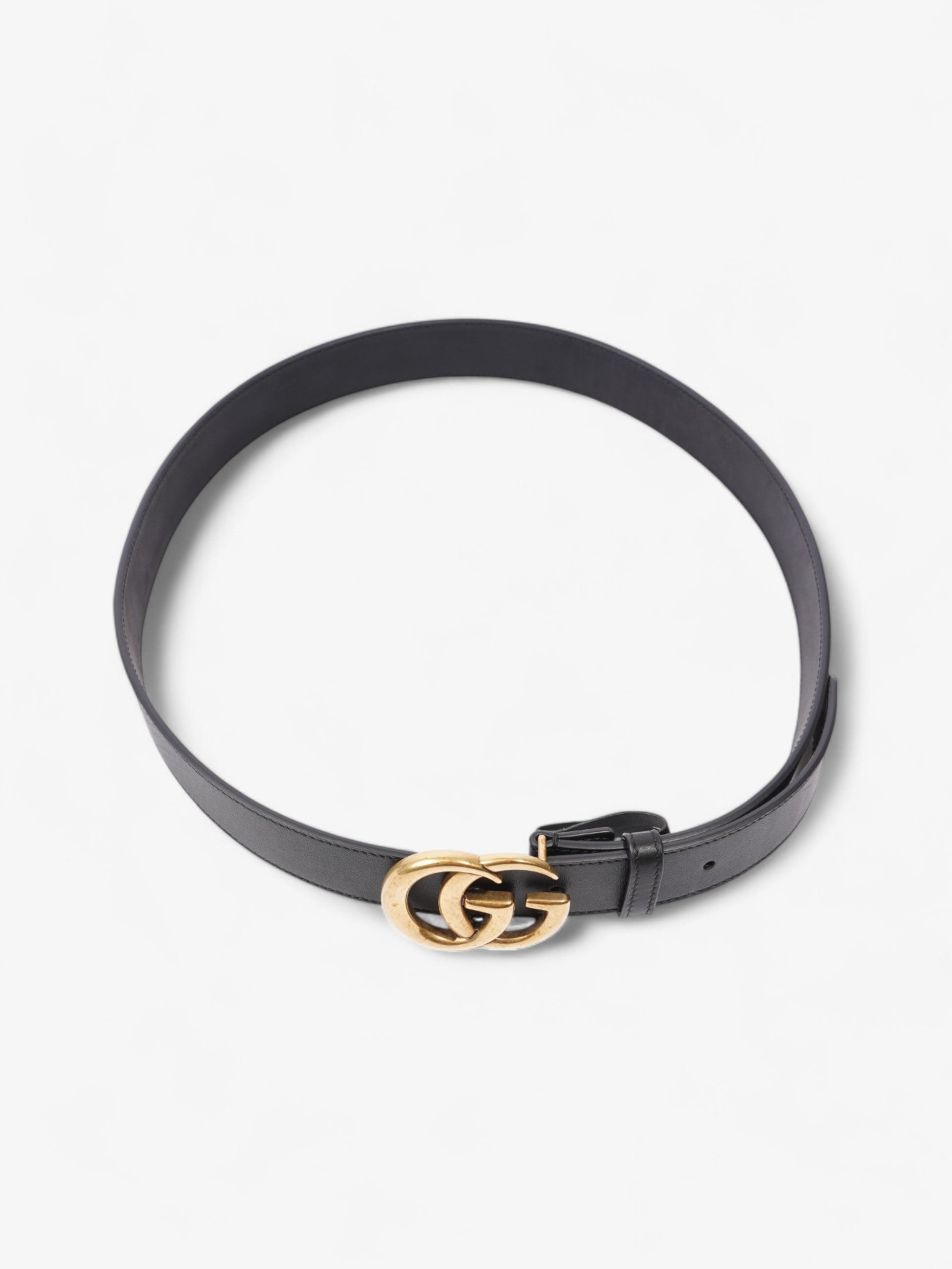 Gucci Marmont Belt Handbag Leather Black Accessory 18