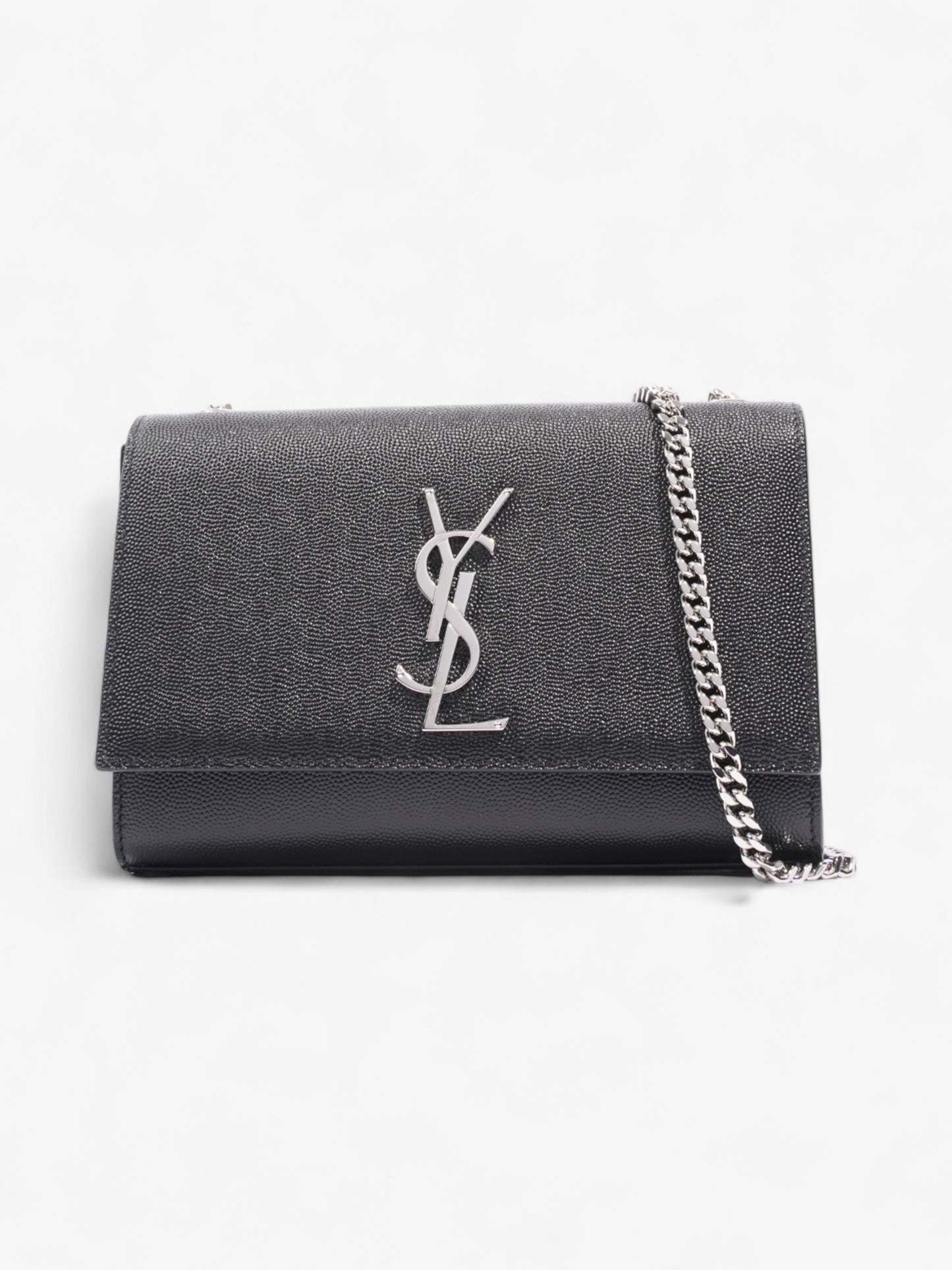 YSL Saint Laurent Kate Crossbody Bag Leather Black Small