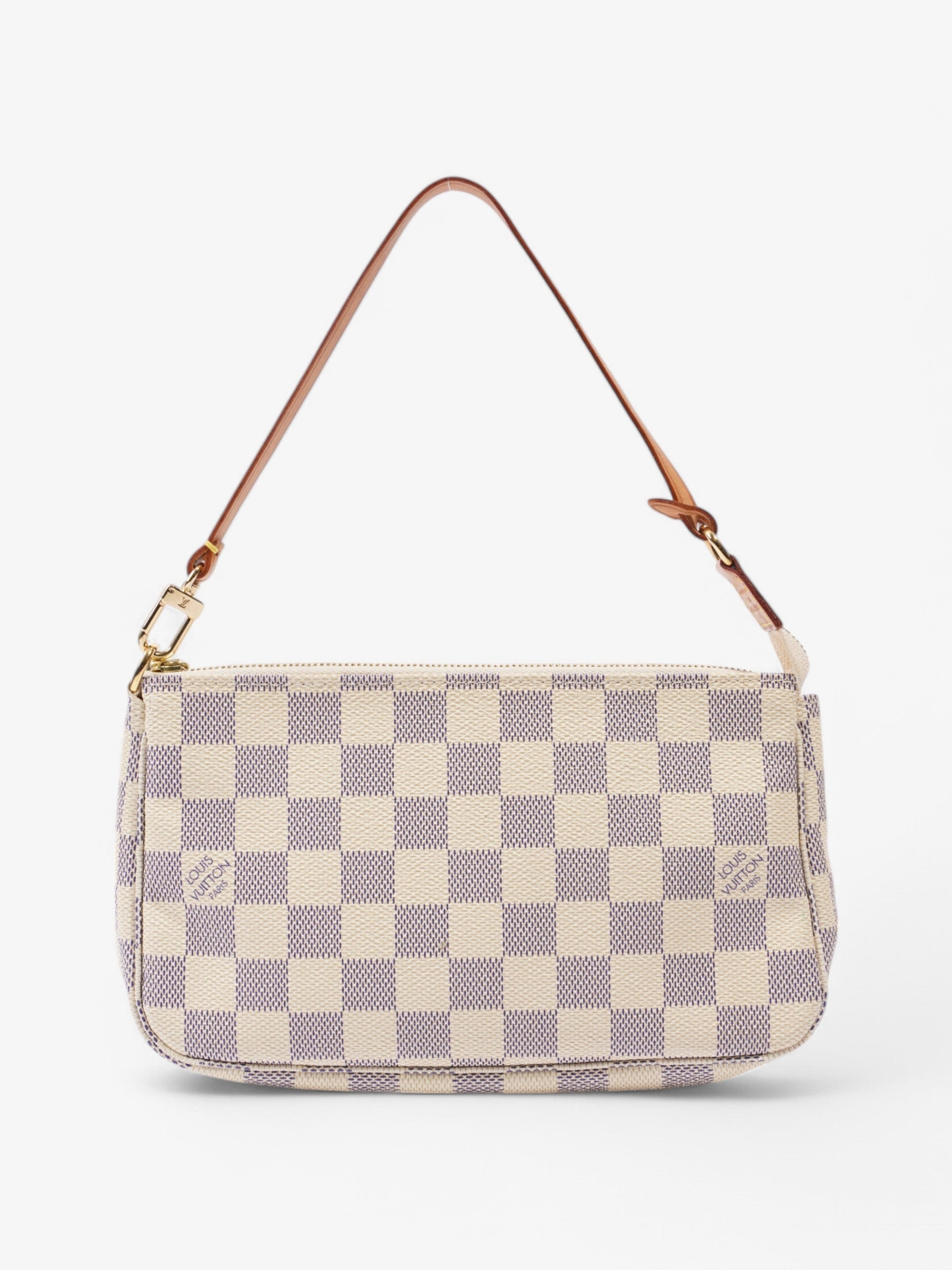 Louis Vuitton Pochette Accessoires Ebene Coated Damier Canvas Coated Canvas Apparel Canvas 6