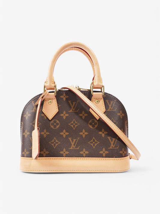 Louis Vuitton Alma Coated BB Monogram Canvas Coated Canvas Apparel 5 Cm