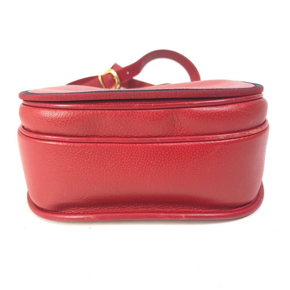 Gucci 007.261. Old Interlocking G Leather Red Shoulder Bag