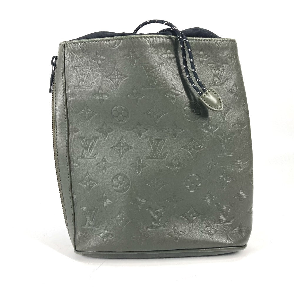 Louis Vuitton M44634 shadow Chalk sling Monogram Leather Khaki Crossbody Bag