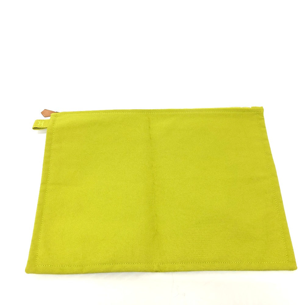 Pouch Type Unisex(Unisex) Handbag Canvas Green Travel Bag