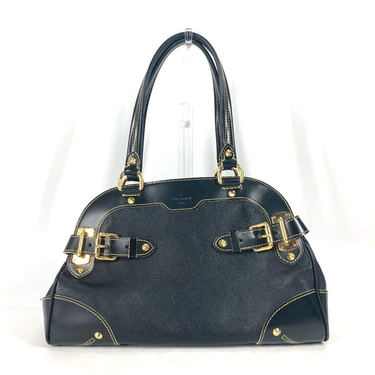 Louis Vuitton M95623 Suhari studs Radiu Leather Black Handbag