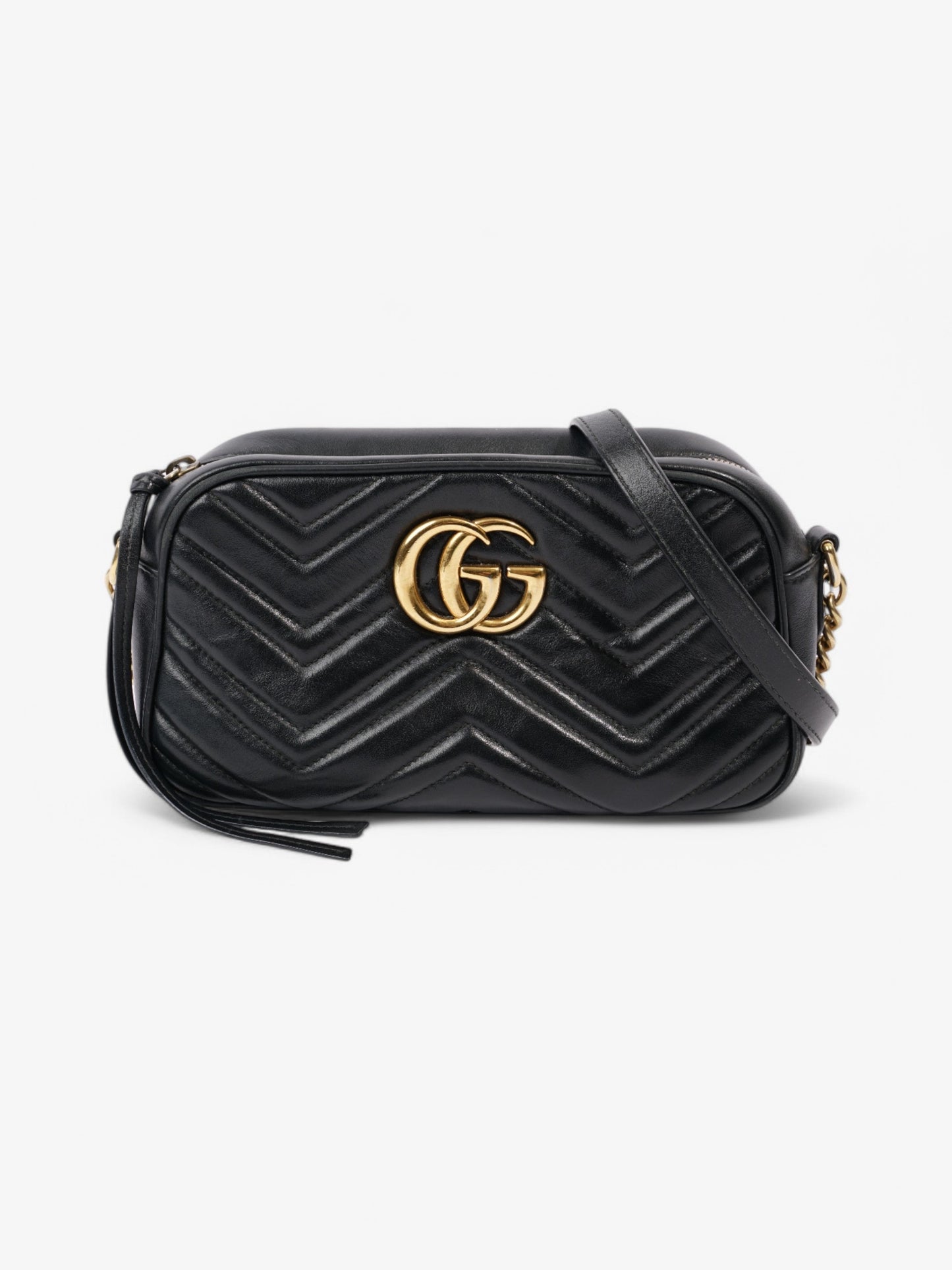 Gucci Marmont Small Crossbody Bag Leather Matelasse Small 8