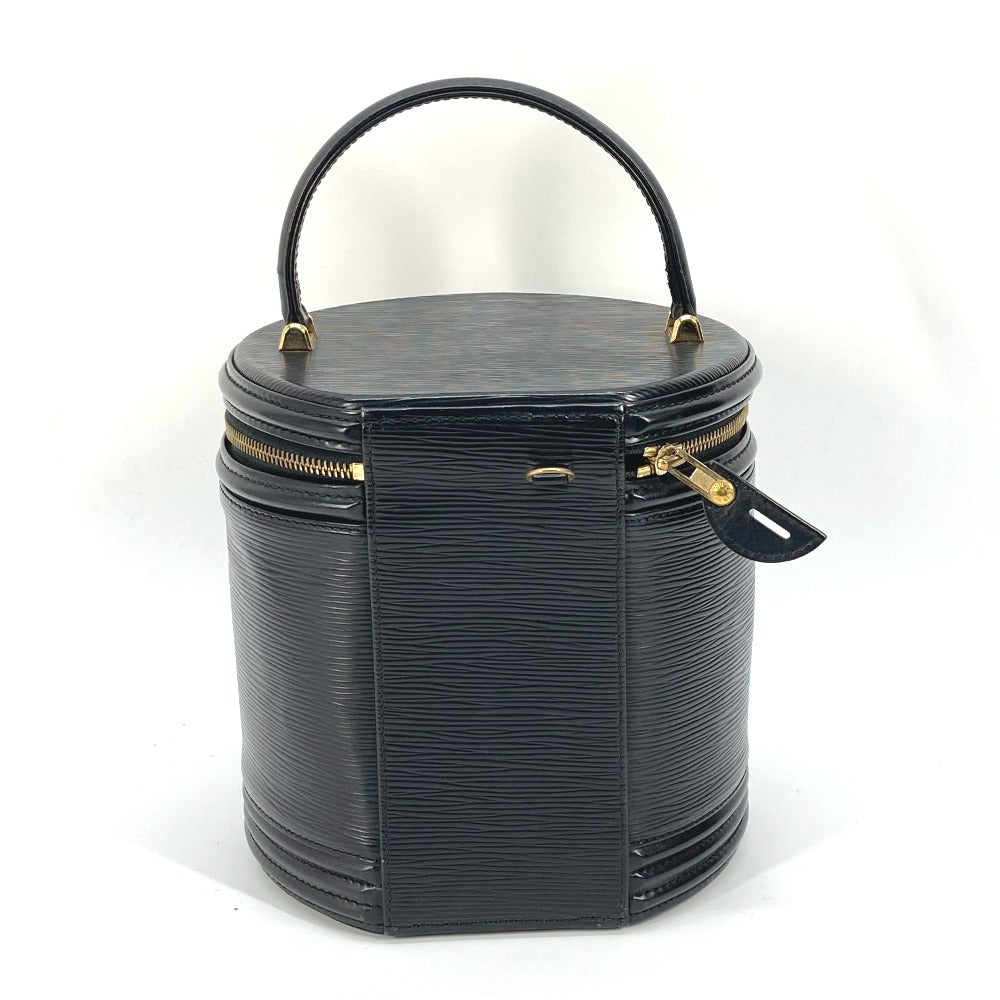 Louis Vuitton M48032 Epi Cannes GM Leather Black Handbag