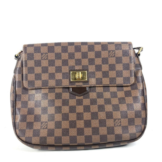 Louis Vuitton N41178 Damier Buzaslowsbury Canvas Brown Shoulder Bag