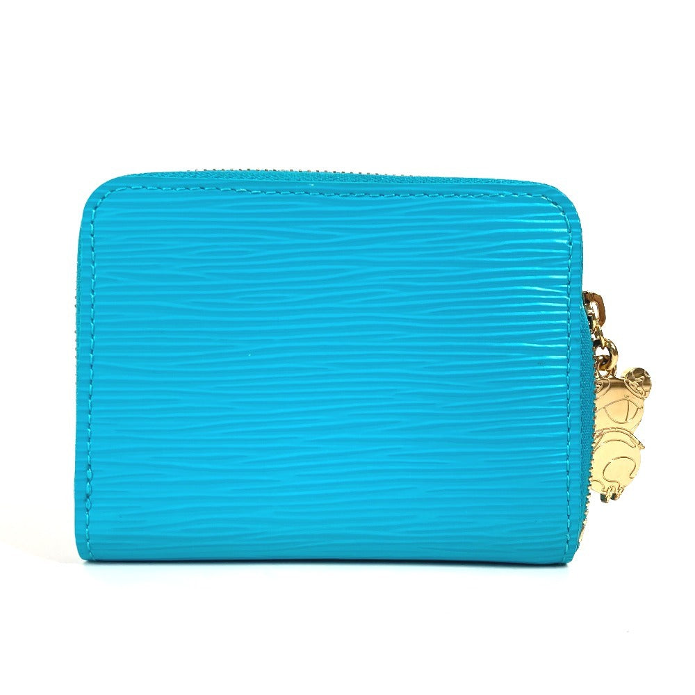 Louis Vuitton Coin M14145 Epi LVxTM Takashi Leather Blue Handbag