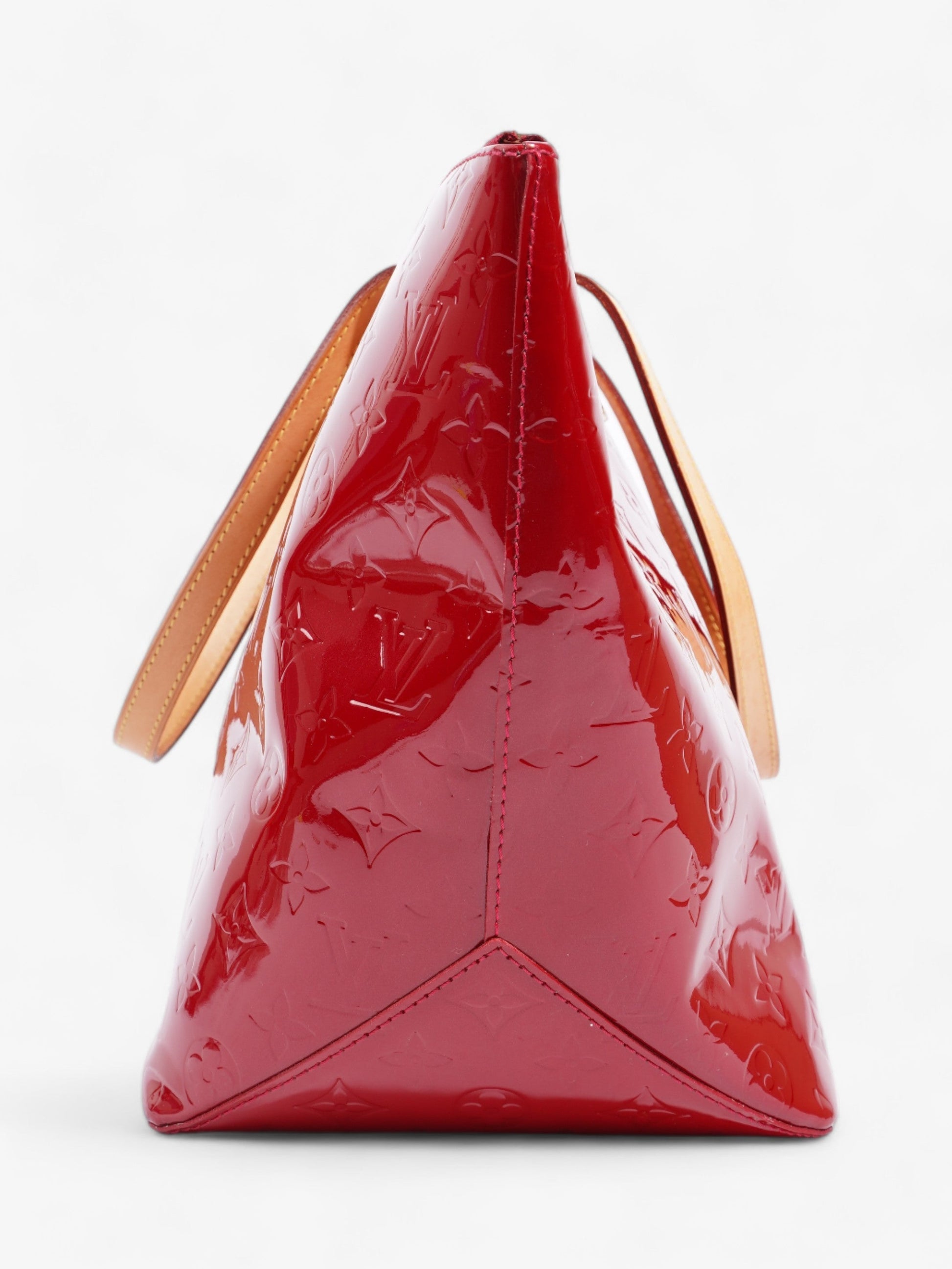 Louis Vuitton Bellevue GM Patent Leather Red Handbag