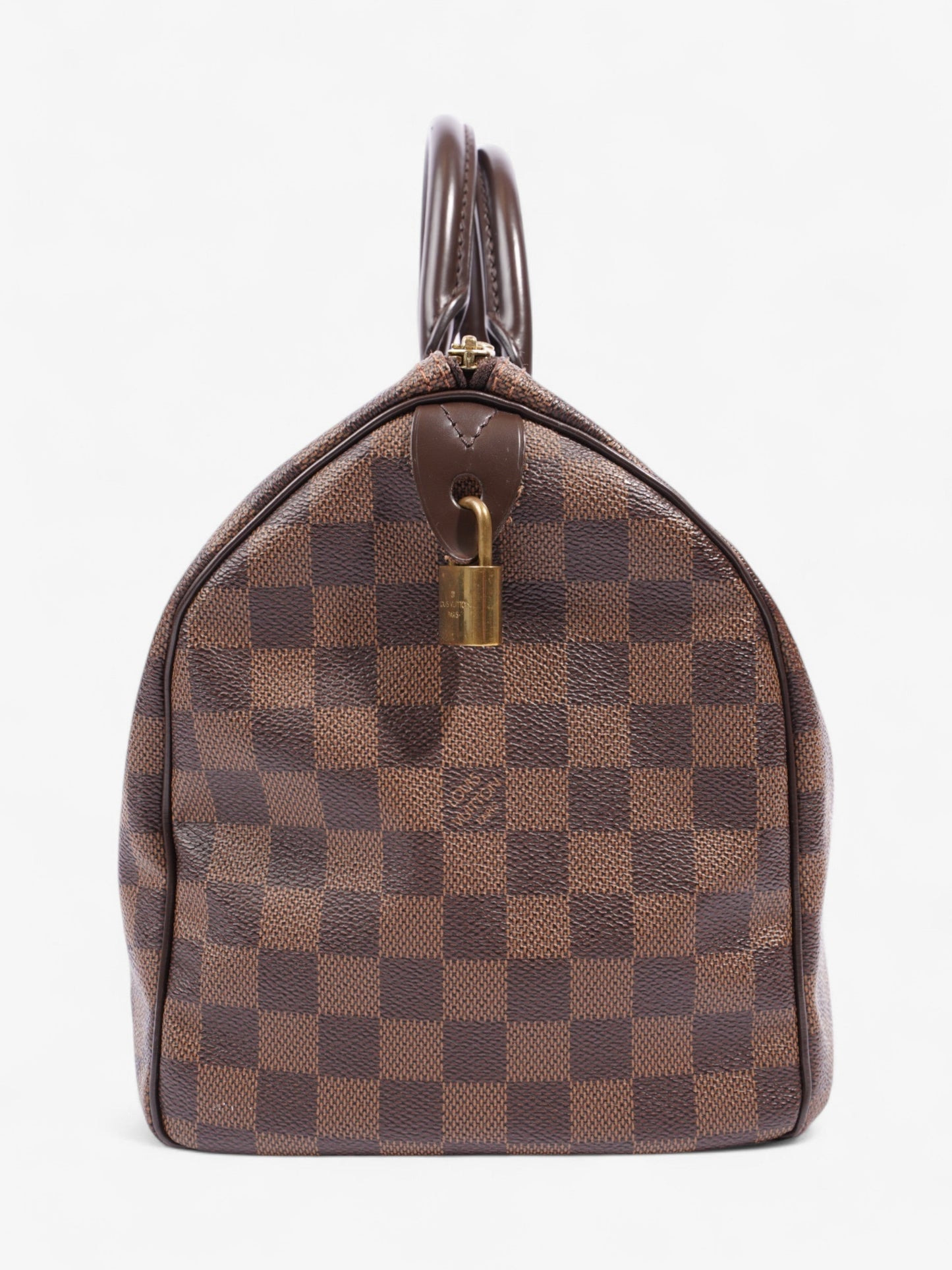 Louis Vuitton Speedy Ebene Coated 30 Canvas Coated Canvas Damier Apparel Canvas 60