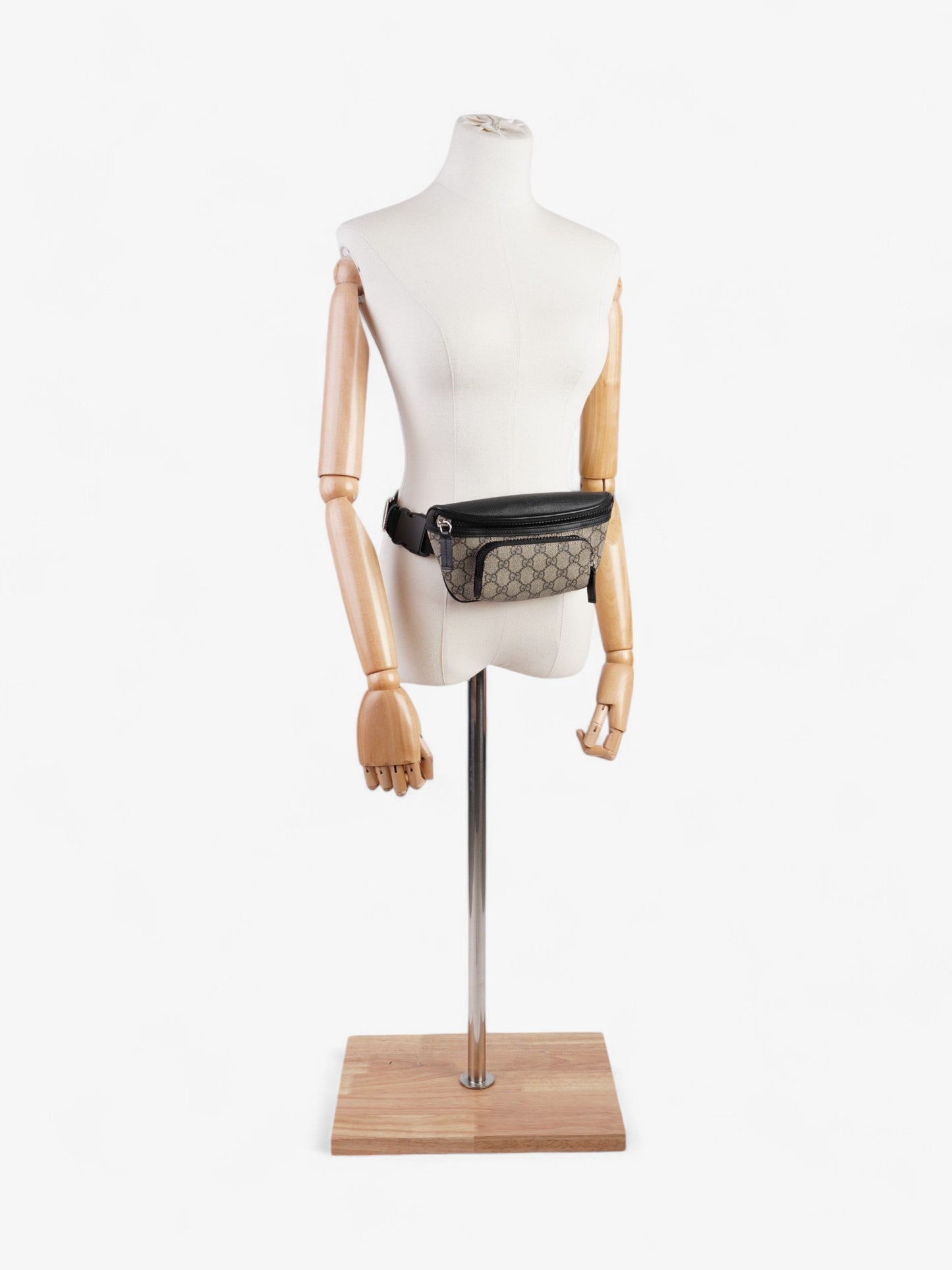 Gucci Eden Belt Bag Supreme Canvas Black Accessory