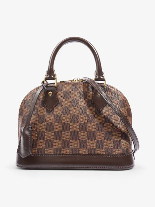 Louis Vuitton Alma BB Ebene Coated Damier Canvas Coated Canvas Apparel