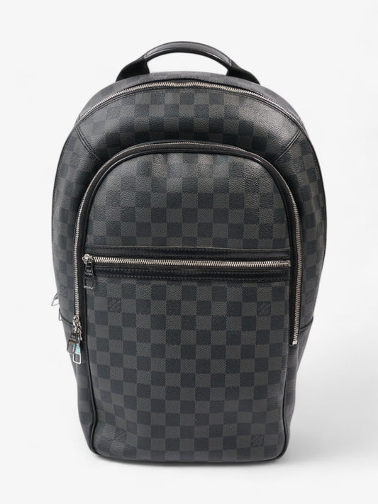 Louis Vuitton Michael Backpack Graphite Coated Damier Canvas Coated Canvas Apparel