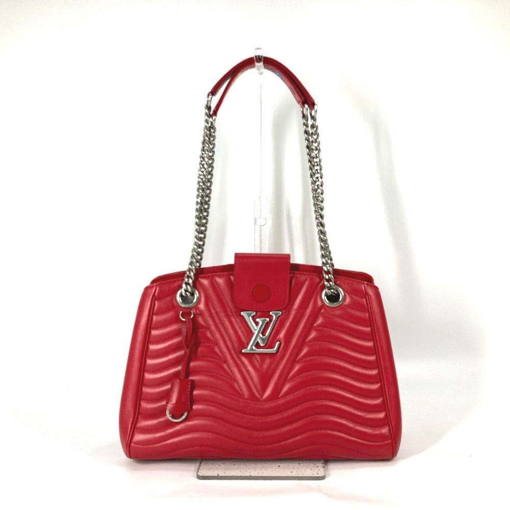 Louis Vuitton M51497 New Wave Leather Red Chain Shoulder Bag