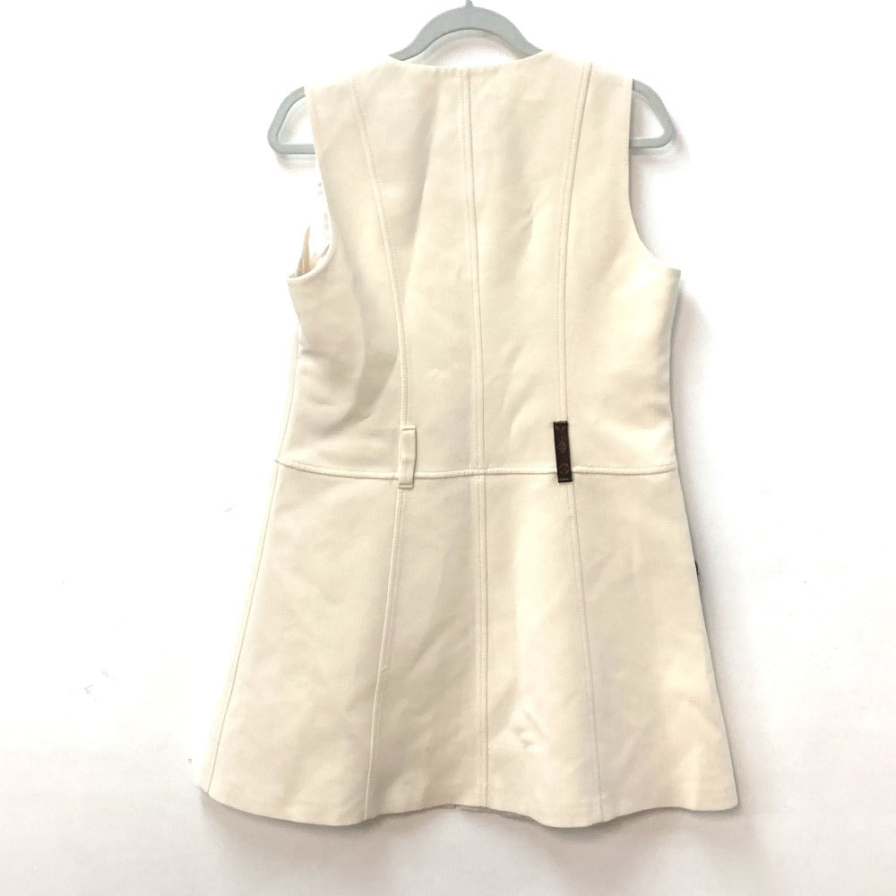 Louis Vuitton one piece Polyester Emblem embroidery Cotton Beige Handbag