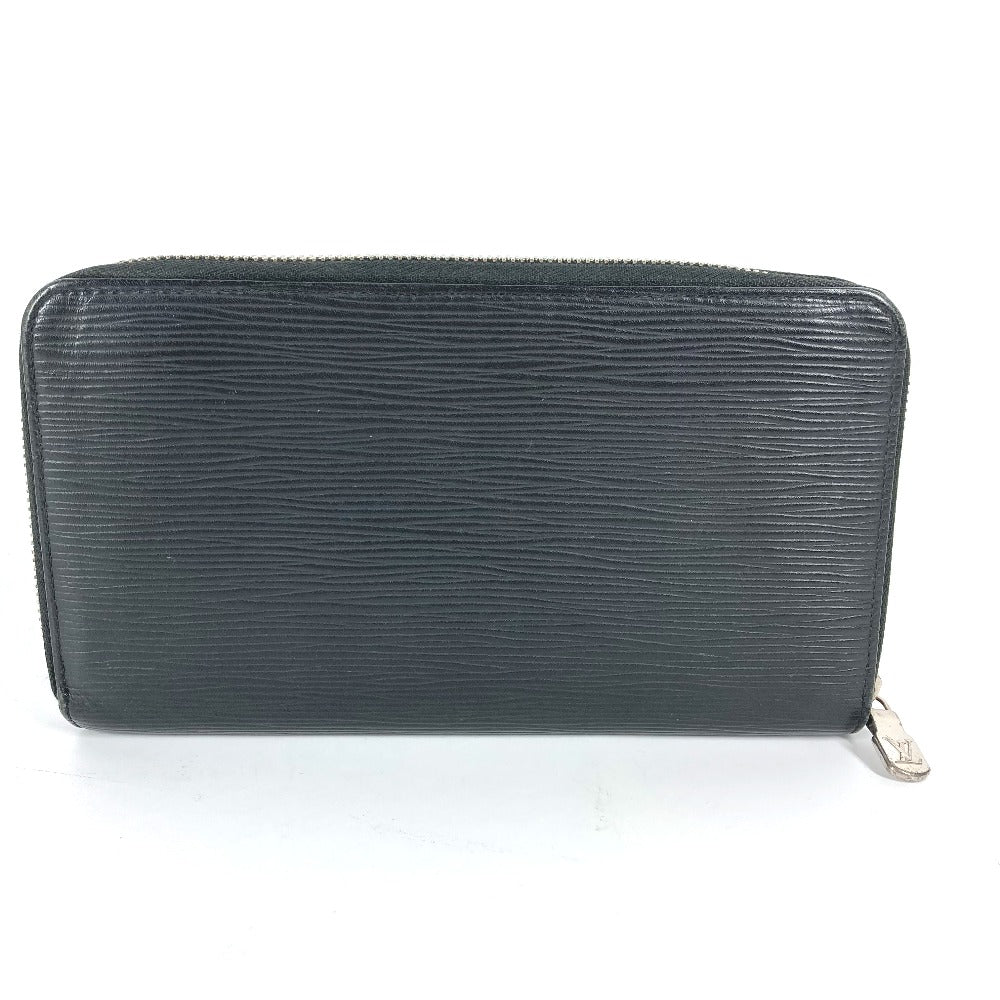 Louis Vuitton Long Purse M62643 Epi Leather Black Wallet Case