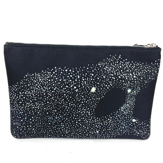 Dior Clutch Bag Pouch Kenny Scharf Collaboration Mens Nylon Black