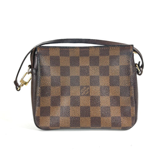 Louis Vuitton N51982 Damier Truth makeup Canvas Brown Handbag