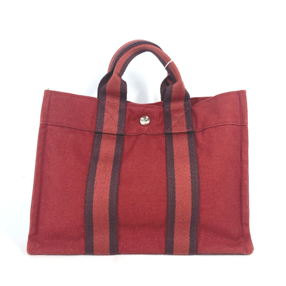 Fool Toepm Women Canvas Red Travel Bag