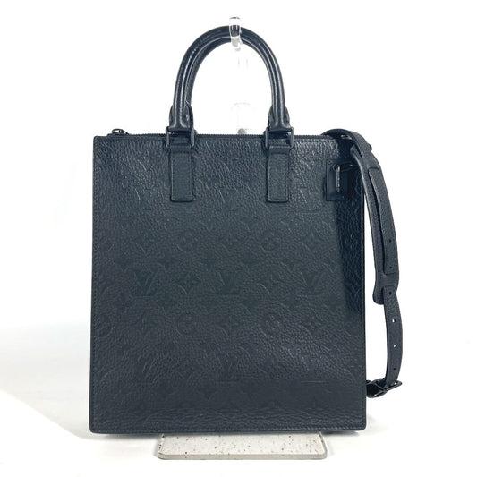 Louis Vuitton M55924 Taurillon Clemence Taurillon Clemence Monogram Leather Black Shoulder Bag