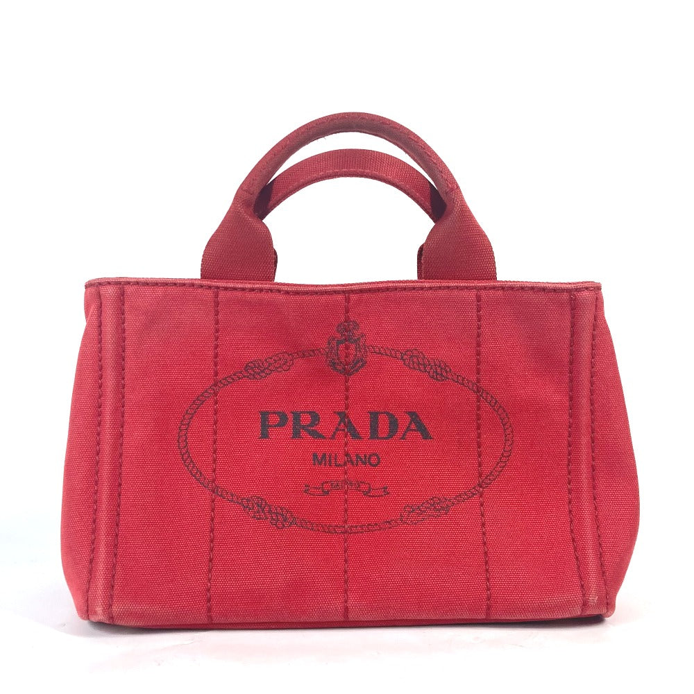 Tote Bag With Logo Canapa Women Canvas Red