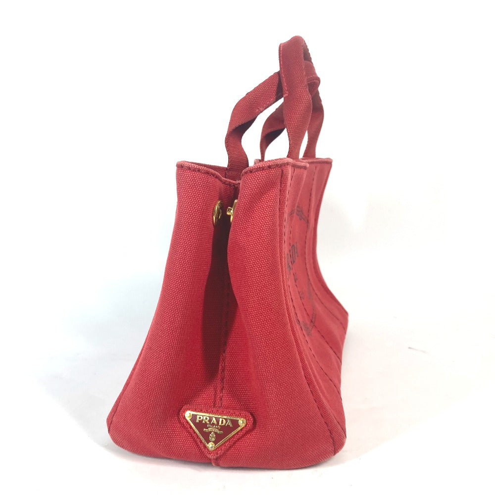 Tote Bag With Logo Canapa Women Canvas Red