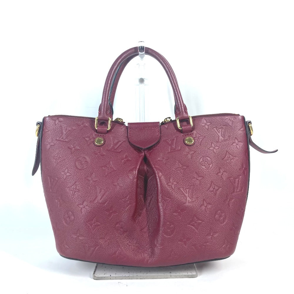 Louis Vuitton M43215 Ann Platt purple Ann Monogram Leather Tote Bag