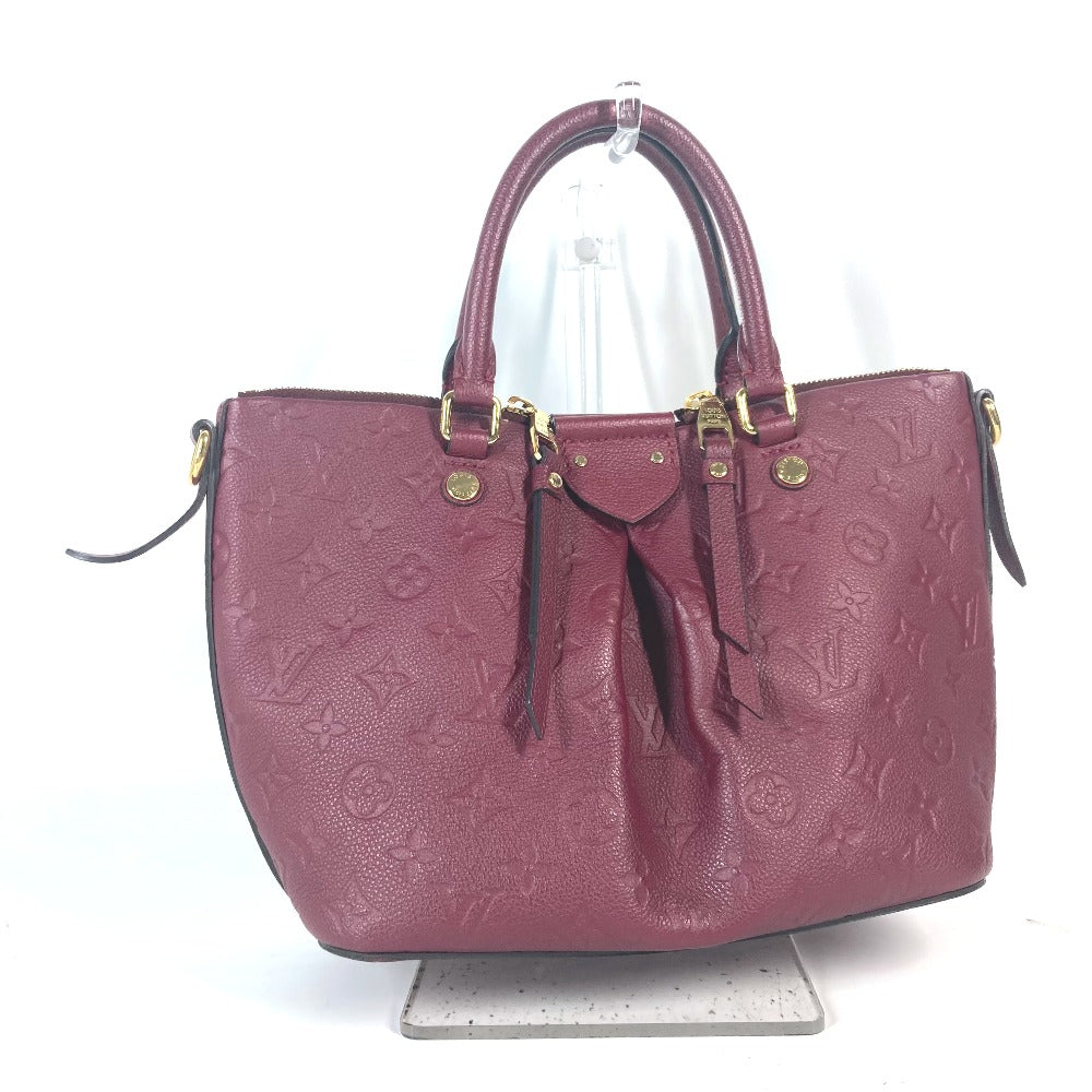 Louis Vuitton M43215 Ann Platt purple Ann Monogram Leather Tote Bag