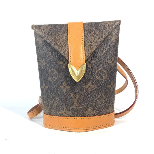 Louis Vuitton M11629 Dust Envelope Pouch Monogram Canvas Brown Shoulder Bag