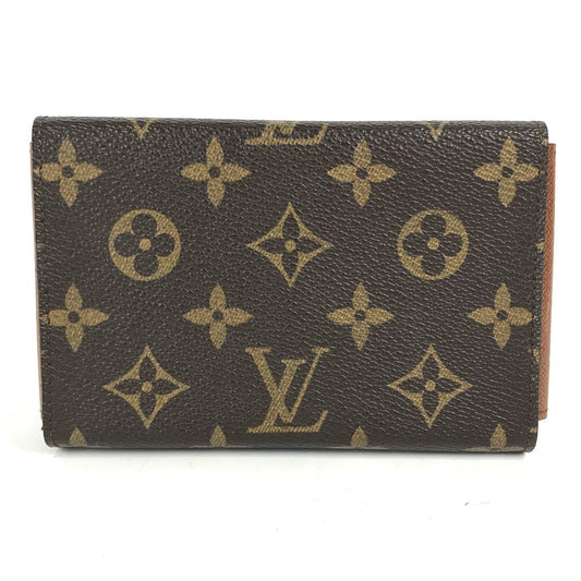 Louis Vuitton Pouch M58648 Playing Monogram Canvas Brown Wallet Case