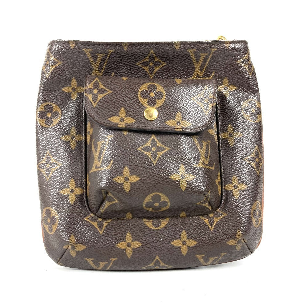 Louis Vuitton Pouch M51901 Partition Monogram Canvas Brown Handbag L 17