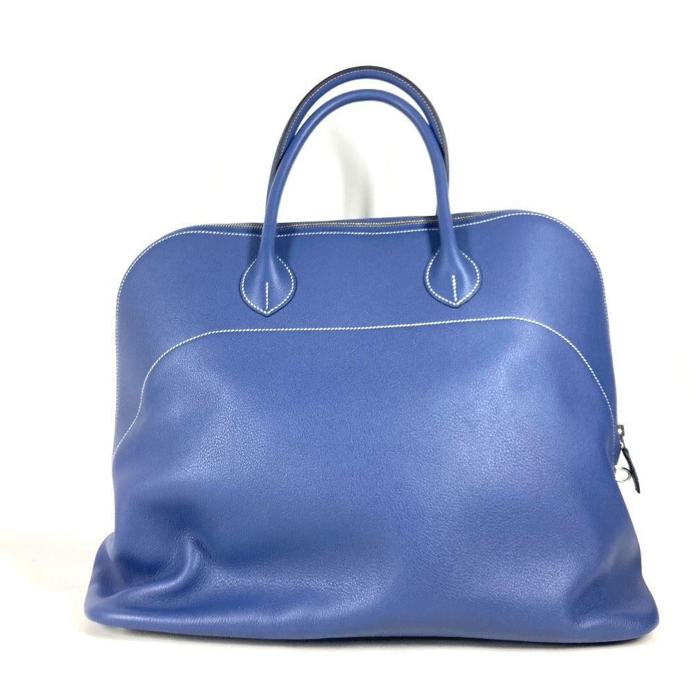 Calf Shoulder Bag Shoulder Bag Bolide Relax Leather Blue
