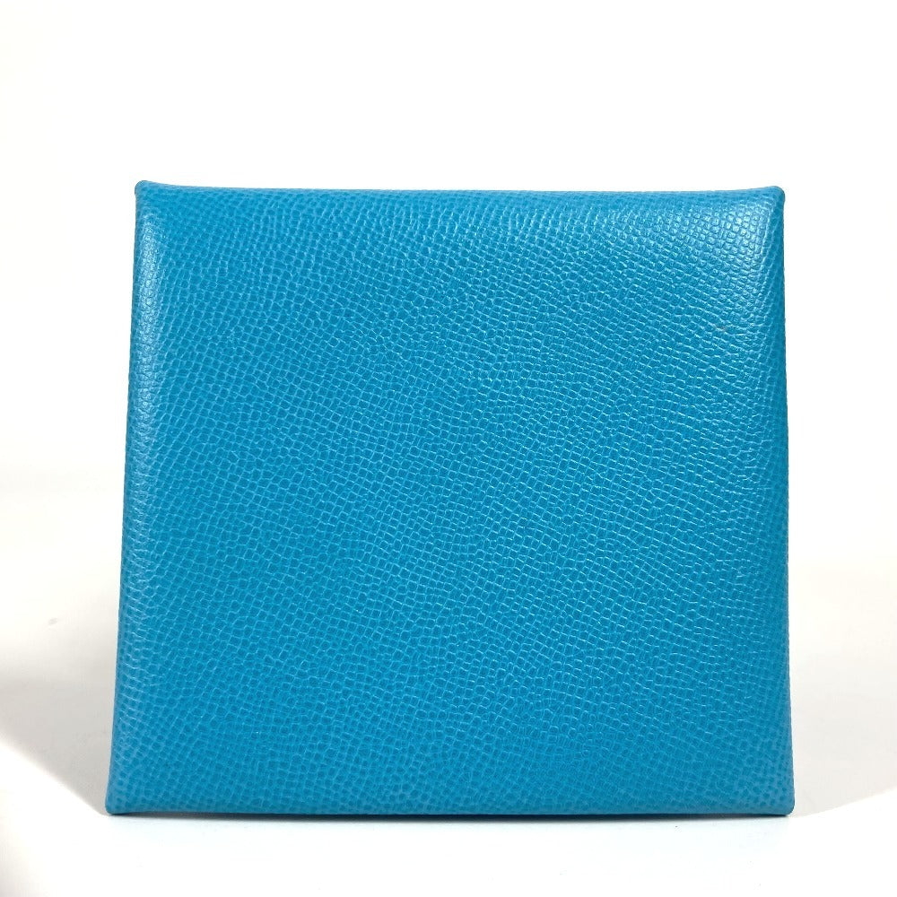 Coin Case Bastia Women(Unisex) Handbag Leather Blue Travel Bag