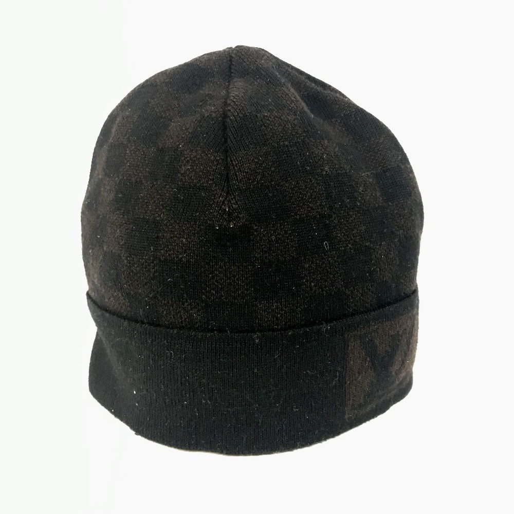 Louis Vuitton Knit Bonne Petit Damier Wool Brown Apparel