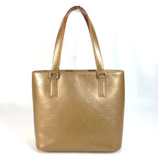 Louis Vuitton M55117 mat Stockton Monogram Leather Beige Shoulder Bag