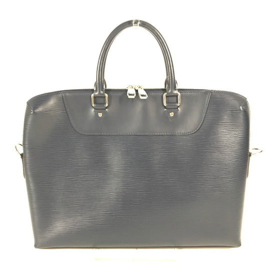 Louis Vuitton Business M51177 Epi Porto Leather Navy Handbag