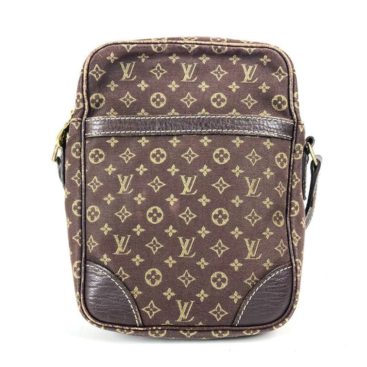 Louis Vuitton M95228 -LinCanvas run Danube Monogram Brown Mini Shoulder Bag L 4
