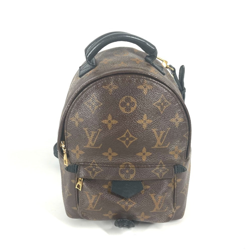 Louis Vuitton Backpack M44873 Palm Springs Monogram Canvas Brown Mini Jewelry L 10