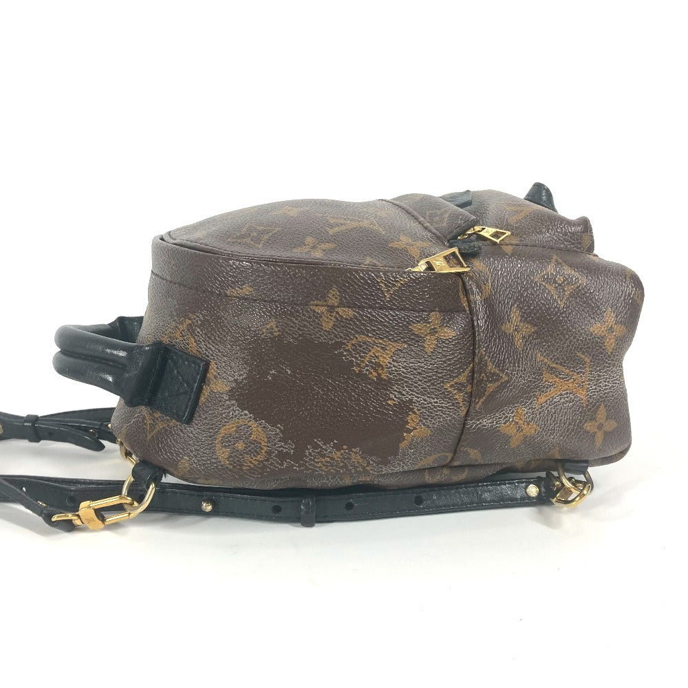 Louis Vuitton Backpack M44873 Palm Springs Monogram Canvas Brown Mini Jewelry L 10